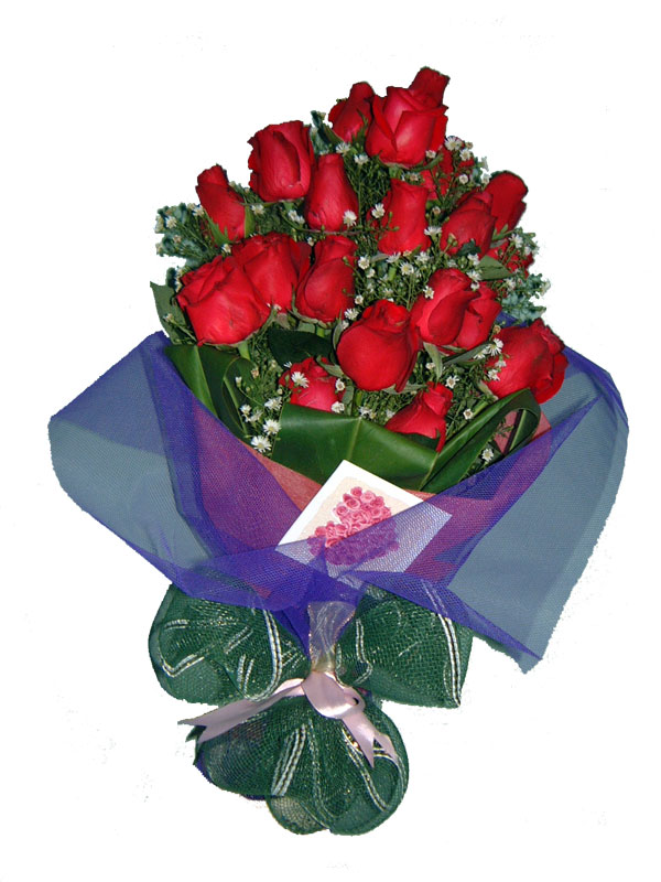 12 adet kirmizi gül buketi  Gaziantep İnternetten çiçek siparişi 