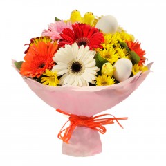 Karışık mevsim buketi Mevsimsel çiçek  Gaziantep online çiçekçi , çiçek siparişi 