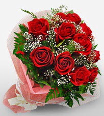 12 adet kırmızı güllerden kaliteli gül  Gaziantep çiçek yolla , çiçek gönder , çiçekçi  