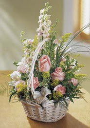 Gaziantep uluslararası çiçek gönderme  güller ve mevsim çiçeginden sepet