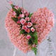 kalp pano karankil ve güller   Gaziantep online çiçekçi , çiçek siparişi 