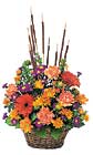 karisik mevsim sepeti çiçek modeli  Gaziantep internetten çiçek satışı 