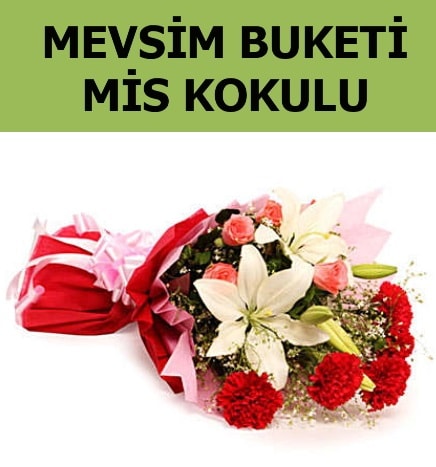 Karışık mevsim buketi mis kokulu bahar  Gaziantep çiçek online çiçek siparişi 